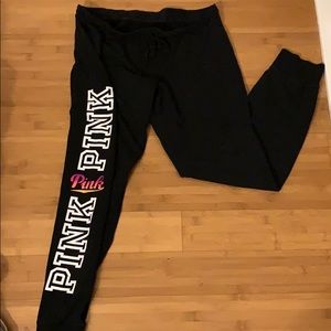 Pink joggers
